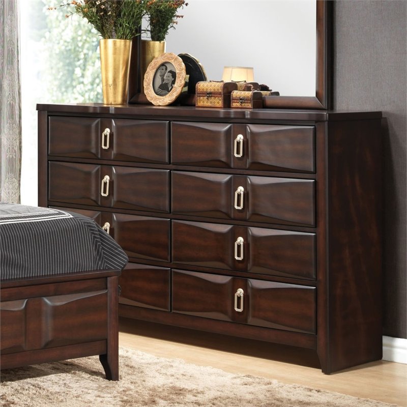 Acme Furniture Lancaster Espresso Dresser with Eight Drawers