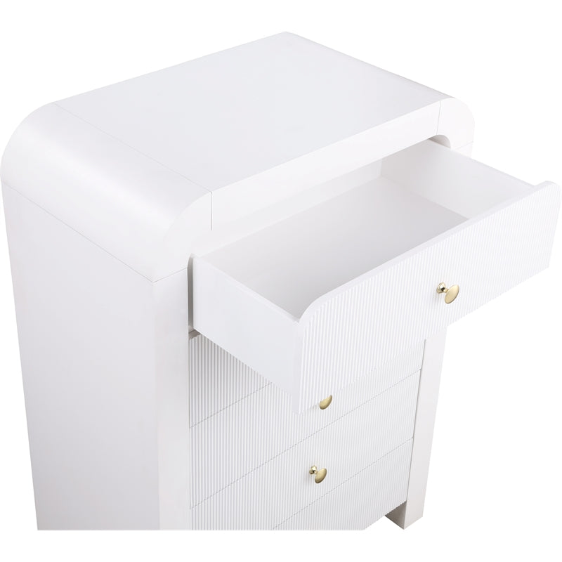 Meridian Furniture Artisto White Chest