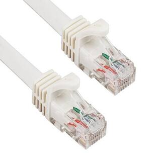 SANOXY 20 ft. Cat6a 600 MHz UTP Snagless Ethernet Network Patch Cable White SNX-CBL-LDR-C6110-8020