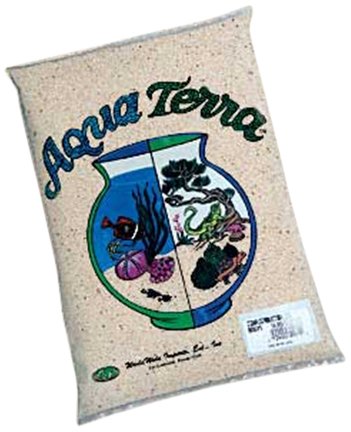 Worldwide Imports Aww80075 Aqua Terra Sand 5-Pound Natural Tan (Pack of 1)