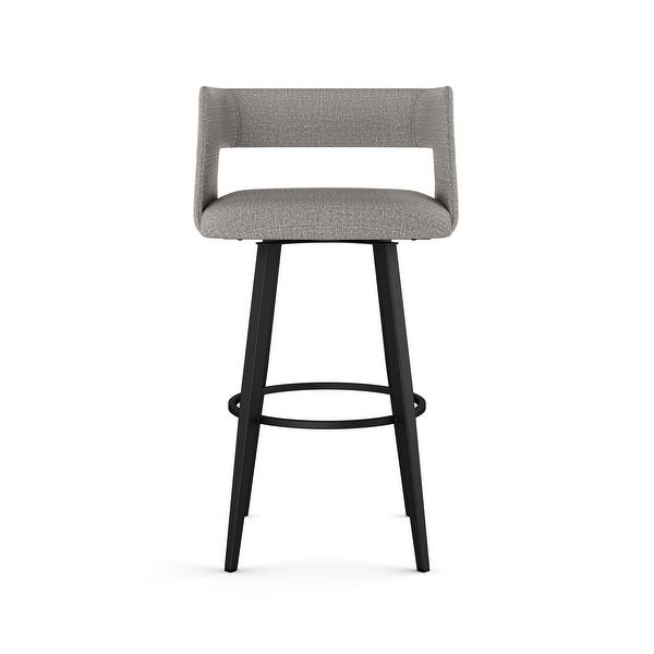 Amisco Marvin Swivel Counter and Bar Stool