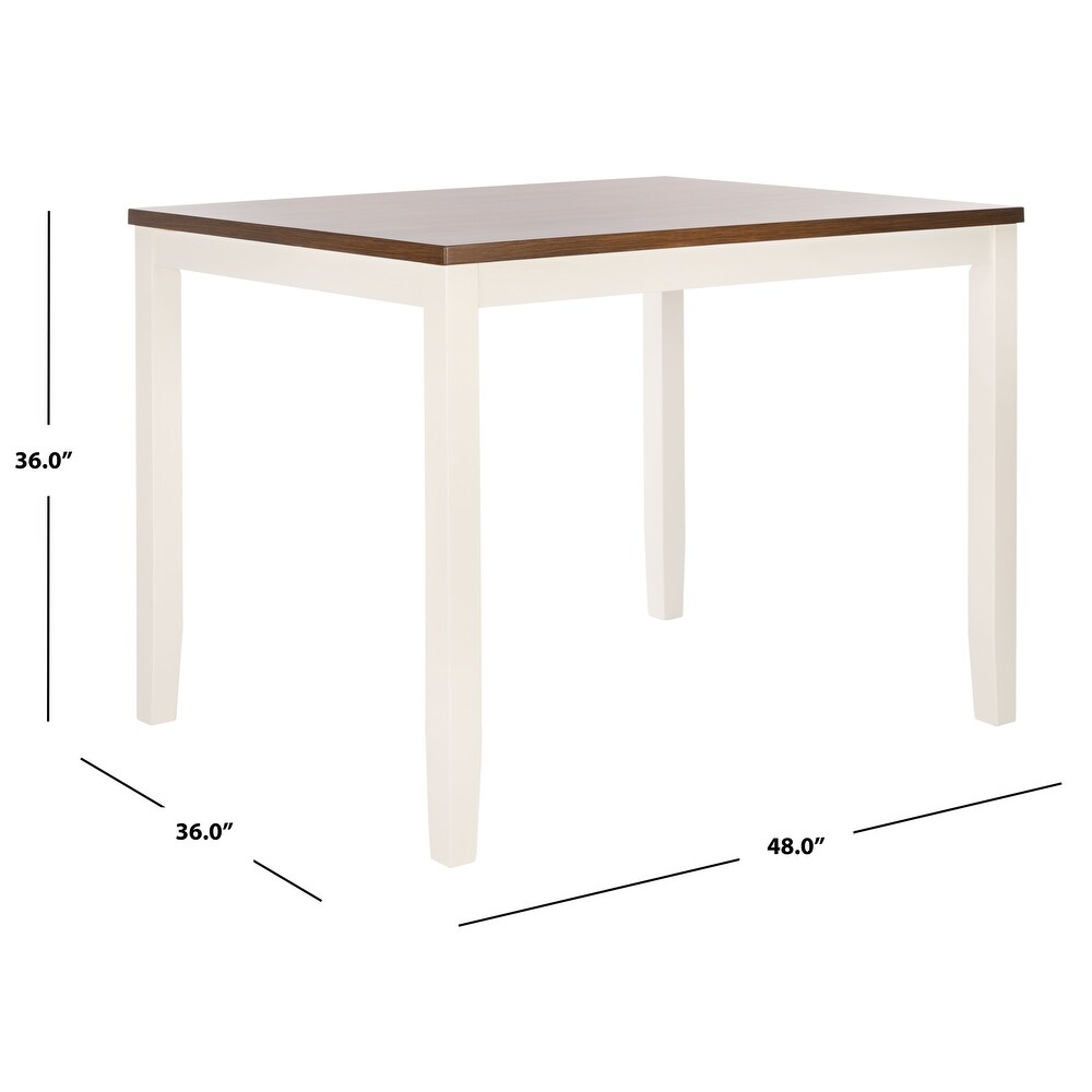 SAFAVIEH Izzy Rectangle Counter Dining Table   48\