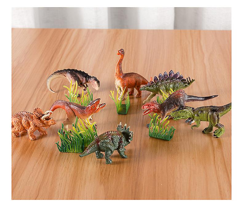 Bucketed Dinosaur Model Simulation Mini Animal Children's Toy