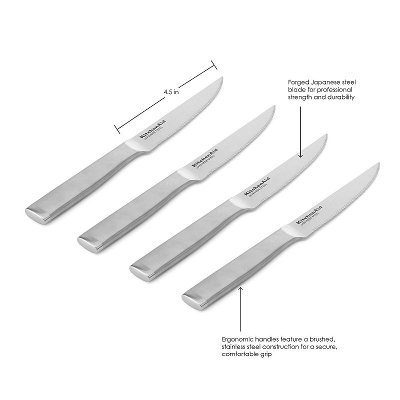 KitchenAid Gourmet 4-pc. Steak Knife Set