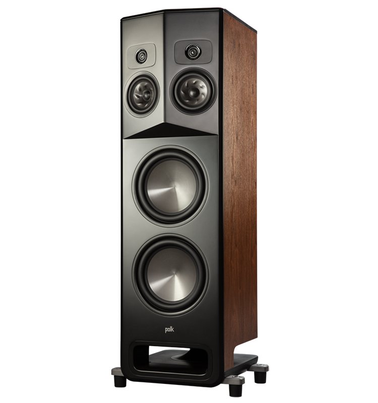 Polk Audio Legend Series L800 Brown Walnut Floorstanding Tower Speaker With Patented SDA-PRO Technology (Each)