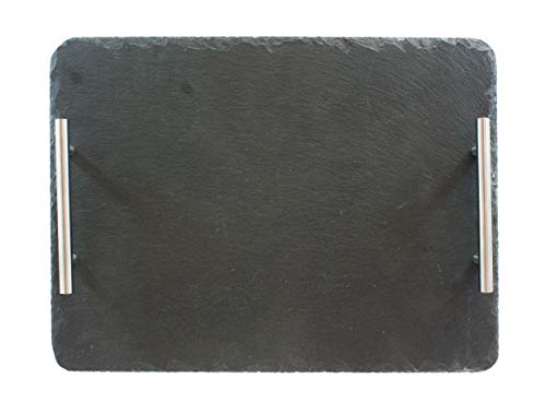 Oenophilia Slate Cheese Board with Handles