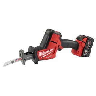 MW M18 FUEL 18V Lithium-Ion Brushless Cordless HACKZALL Reciprocating Saw Kit W M18 5.0Ah Battery 2719-21-48-11-1850