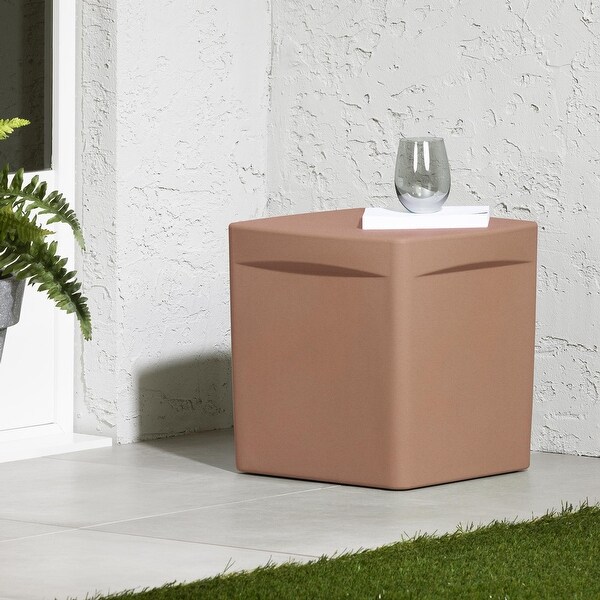 South Shore Dalya Square Outdoor Side Table