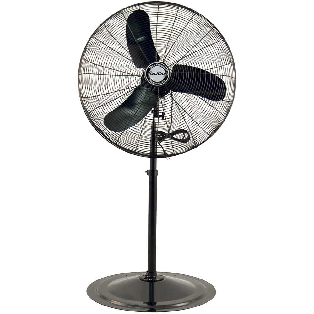 Air King Pedestal Fan Oscillating 30 1/3HP ;