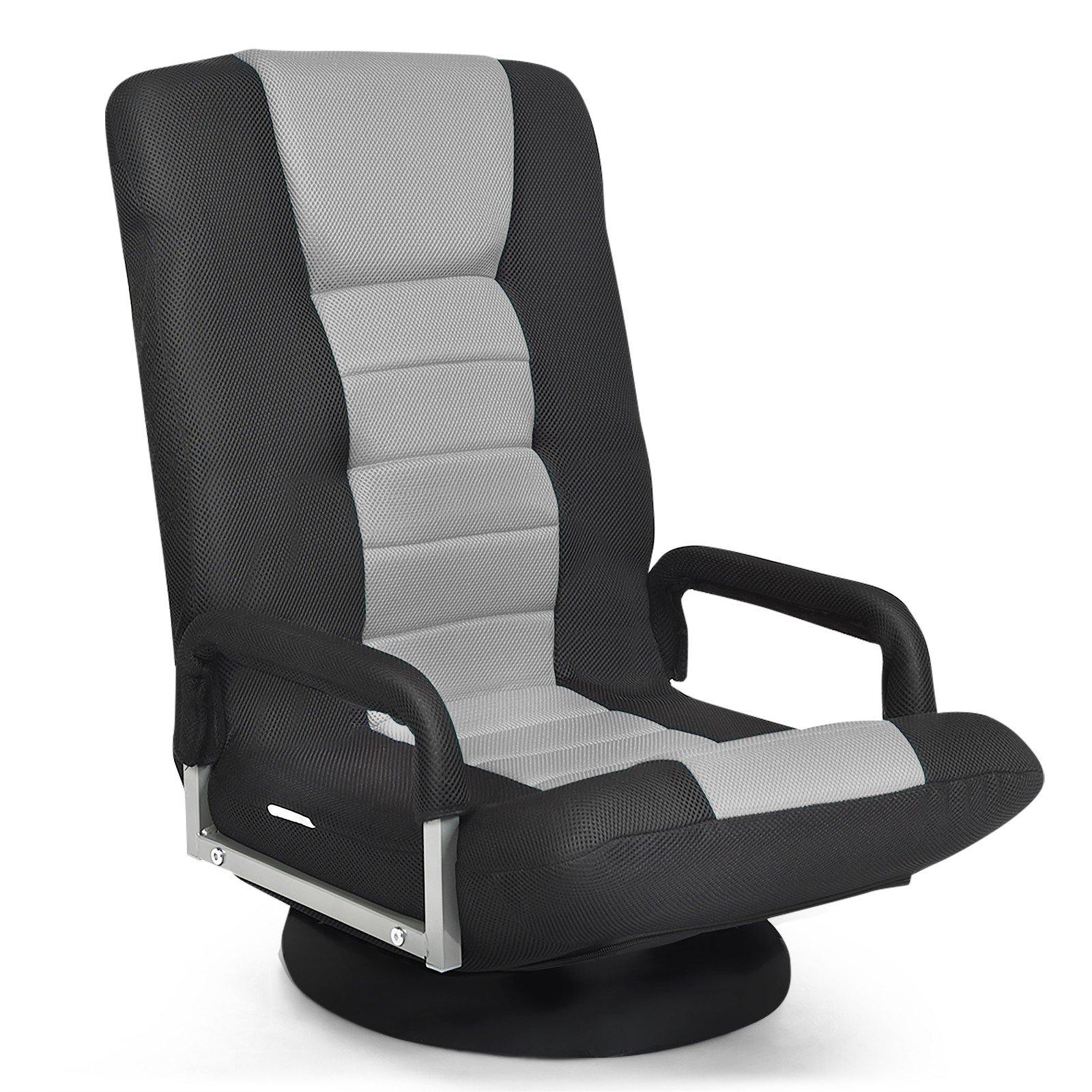 360 Degree Swivel Gaming Chair , Foldable Lazy Sofa Chair