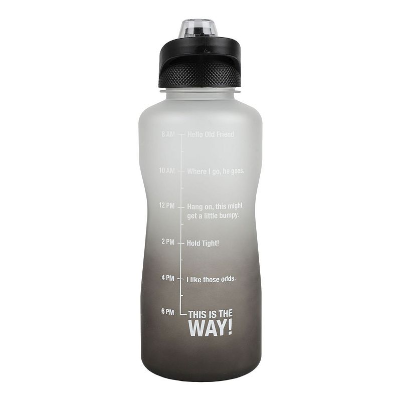 Star Wars The Mandalorian Motivational Flip-Top Water Bottle