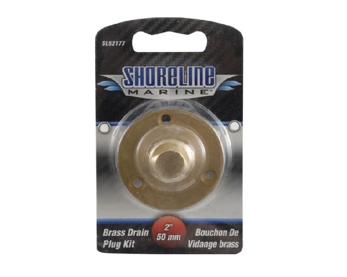 Shoreline Marine Garboard Plug Kit Brass  SL52177