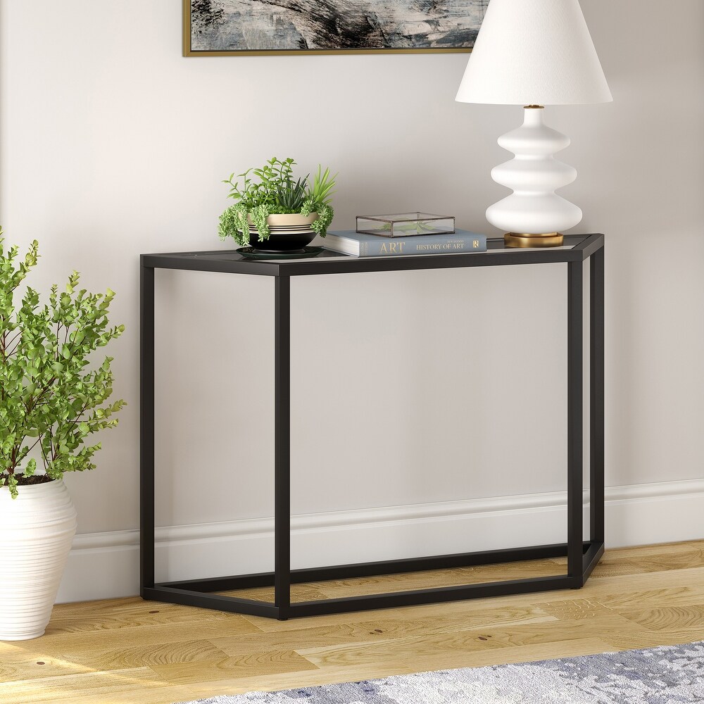 Levi 44'' Wide Trapezoid Console Table   44\