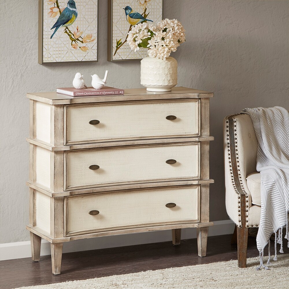 Alcott Wooden 3 drawer chest in Natural