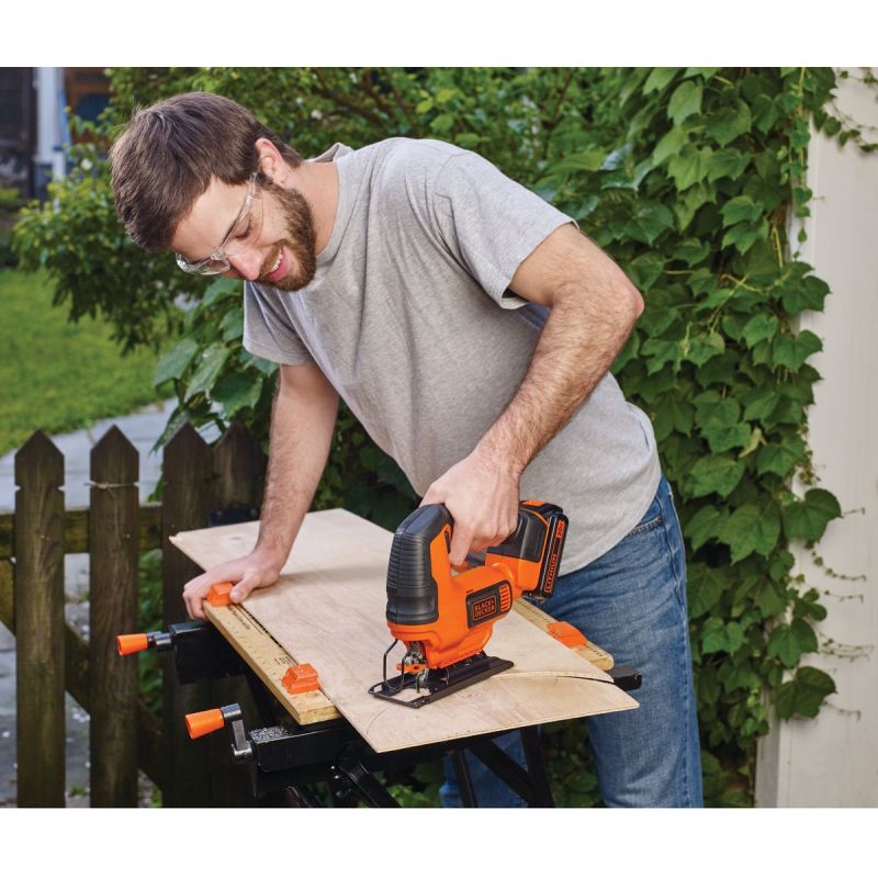 Blackamp Decker 20V MAX Lithium-Ion Cordless Jig Saw Kit