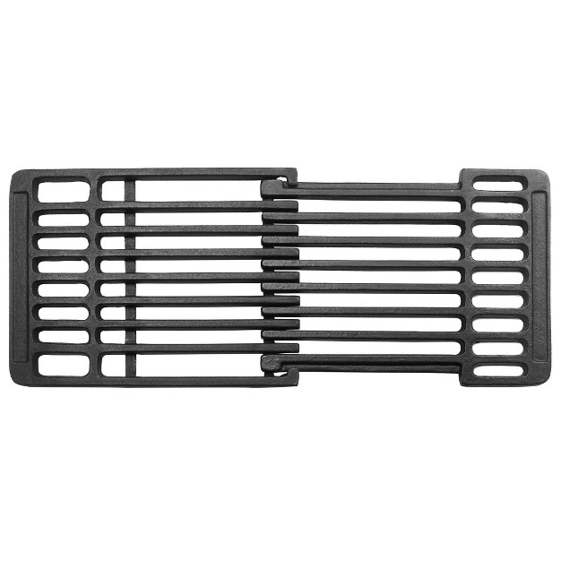 Dyna glo Dguegc Universal Cast Iron Cooking Grates Black