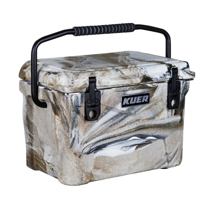 Camping Ice Chest Hiking Cooler Box OEM Water Wine rotomolded coolers Refrigerated Car Cool Storage Box