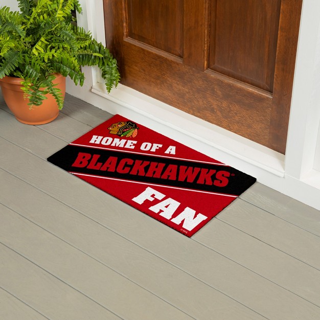 Evergreen Chicago Blackhawks Pvc Mat Color