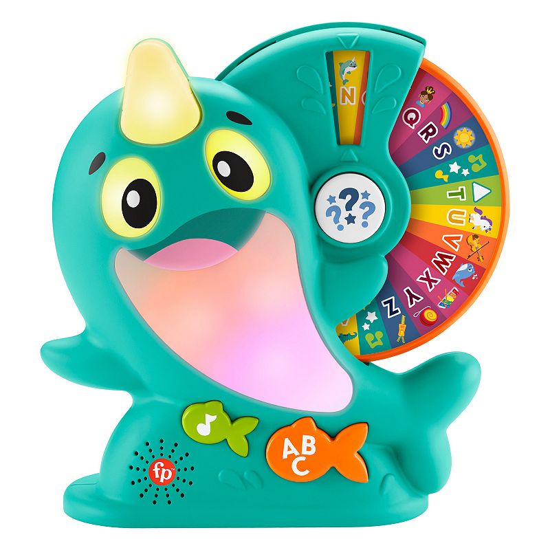 Fisher-Price Linkimals Learning Narwhal Toy