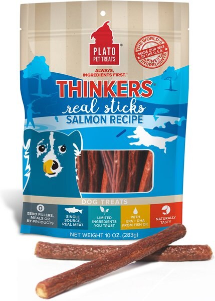 Plato Thinkers Salmon Recipe Dog Treats