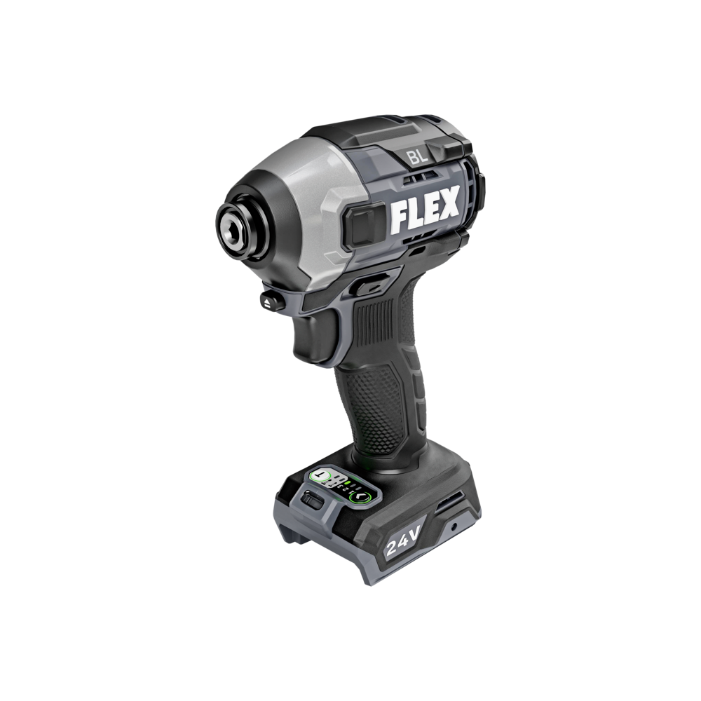 FLEX 24V 1/4 Quick Eject Hex Impact Driver With Multi Mode Bare Tool