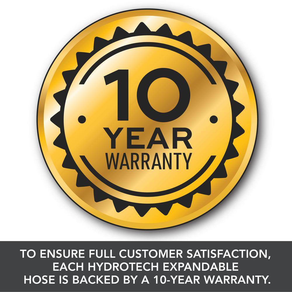 Hydrotech 58 in. Dia. x 50 ft. Burst Proof Expandable Garden Water Hose 8989