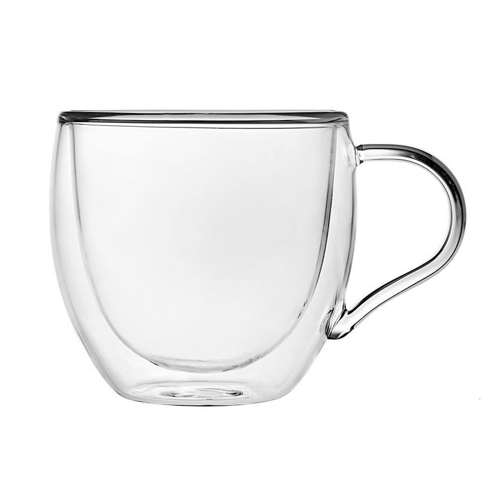 Godinger 3 oz. Espresso Glass Coffee Mug (Pair of 2) 18100