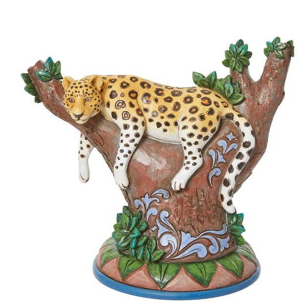 Jim Shore Amur Leopard One Figurine 5 5 Inches Animal Planet 6010938 Polyresin Brown