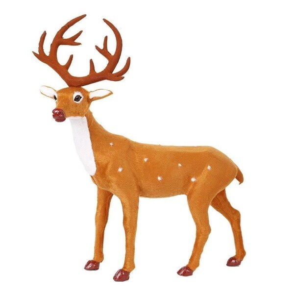 Craft Christmas Decoration Ornaments Simulation Christmas Reindeer for Home Festival Gift