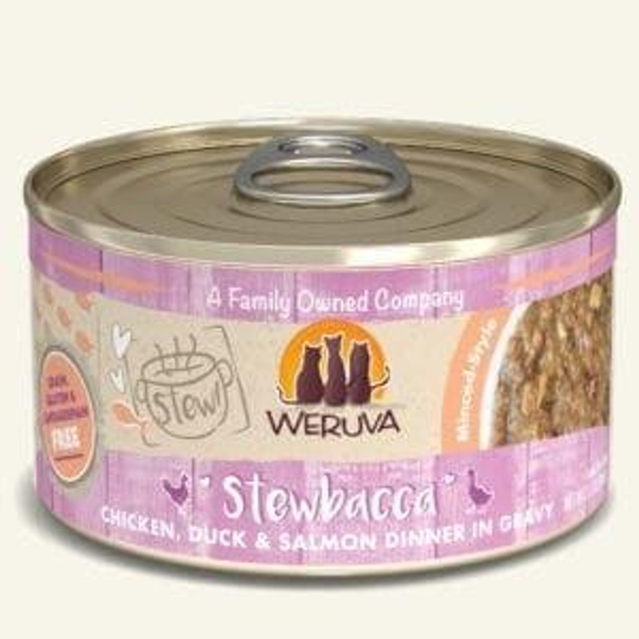 Weruva Cat Stewbacca Chicken/Duck， 5.5oz