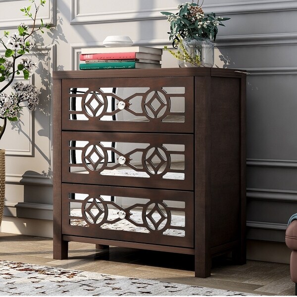 Wooden Storage Cabinet - - 36086632