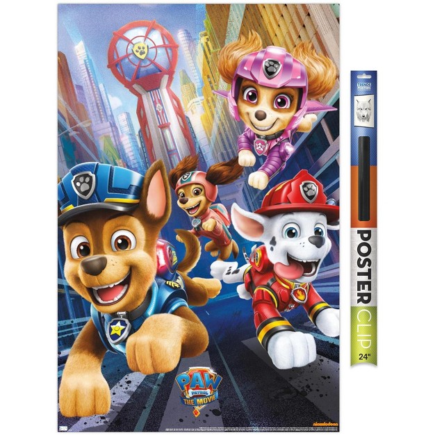 Trends International Nickelodeon Paw Patrol Movie Action Unframed Wall Poster Prints