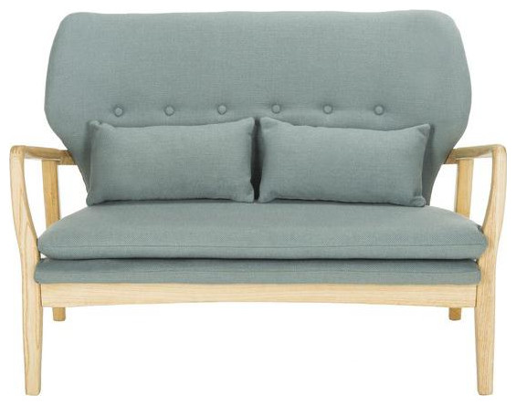 Ellaria Loveseat  Lvs9500B   Midcentury   Loveseats   by BisonOffice  Houzz