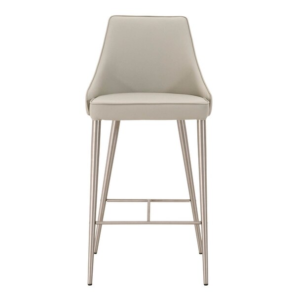 Upholstered Bar Stool - 41 H x 17 W x 20.5 L Inches