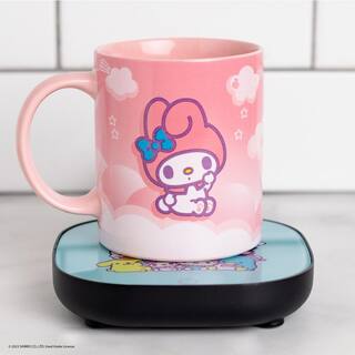 Uncanny Brands Hello Kitty and Friends 'My Melody' Pink Single- Cup Coffee Mug with Mug Warmer for your Coffee Maker MW1-KIT-MY1