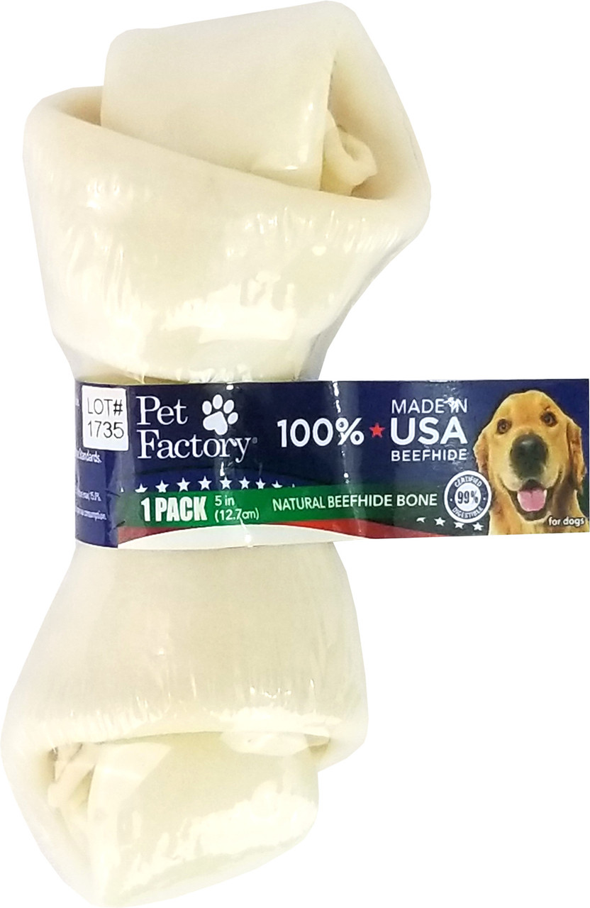 Pet Factory USA Rawhide Dog Bone