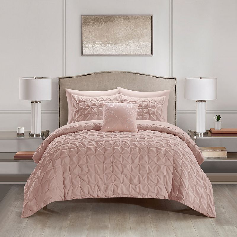 Chic Home Mercer Comforter Set with Coordinating Throw Pillows