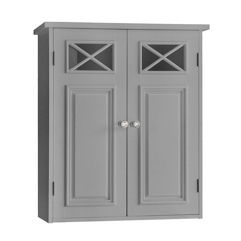 Teamson Home Dawson Wall Cabinet With Two Doors