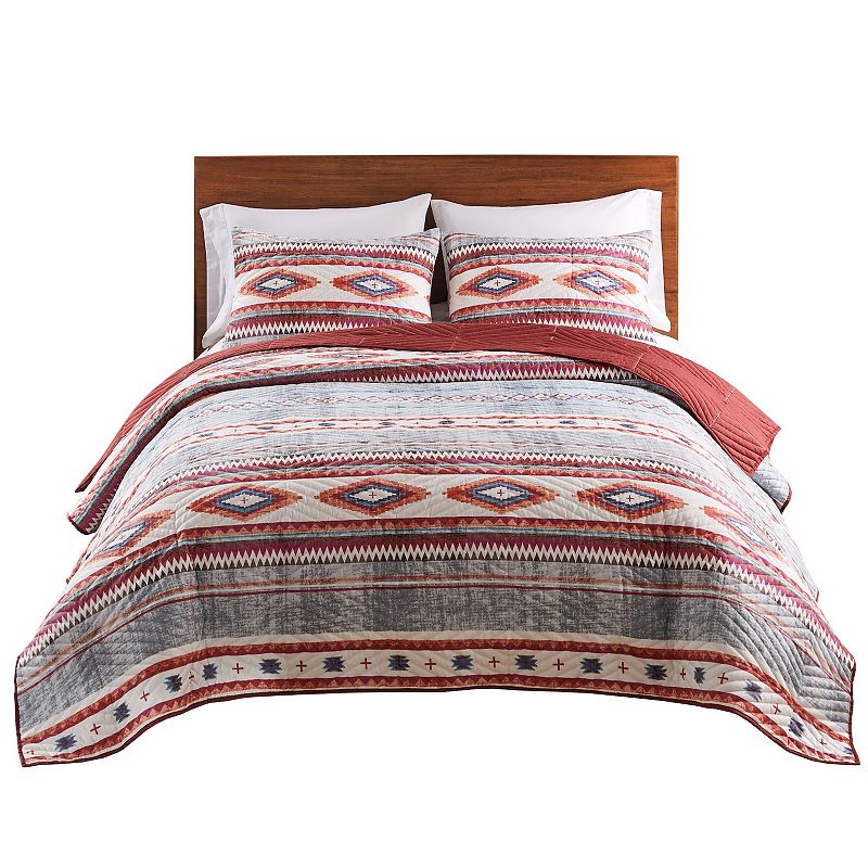 Greenland Home Kiva Western Boho Quilt Set