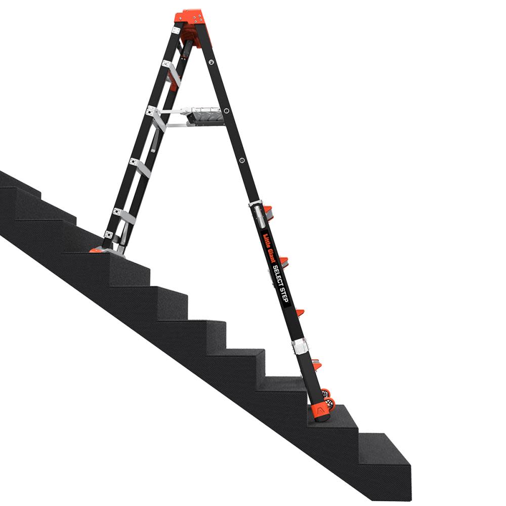 Select Step M5 Type 1AA Fiberglass Adjustable Step Ladder ;