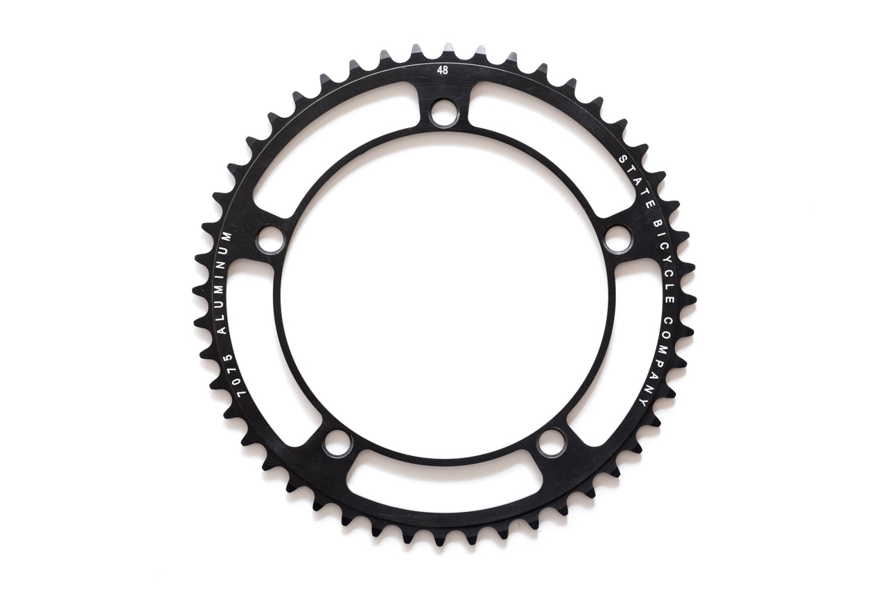 Black Label Series: Chainring - 46t , 48t , 49t , 52t (Black)
