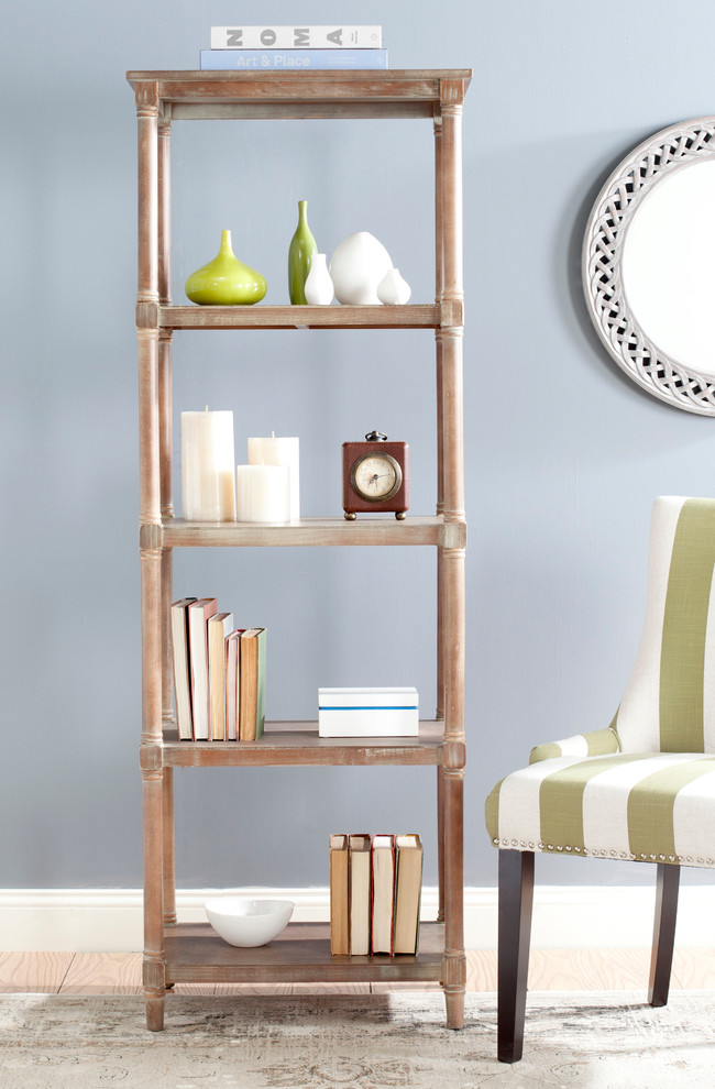 Safavieh Odessa 5 Tier Bookcase   Traditional   Bookcases   by Safavieh  Houzz