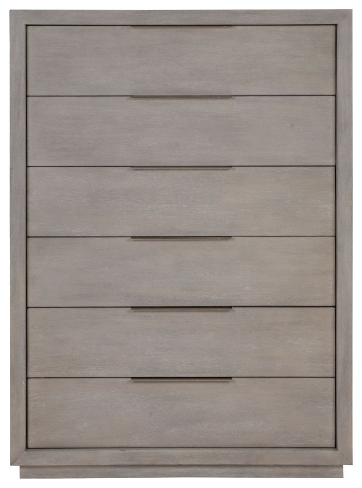 Modus Oxford Six Drawer Chest in Mineral   Transitional   Accent Chests And Cabinets   by AMOC  Houzz