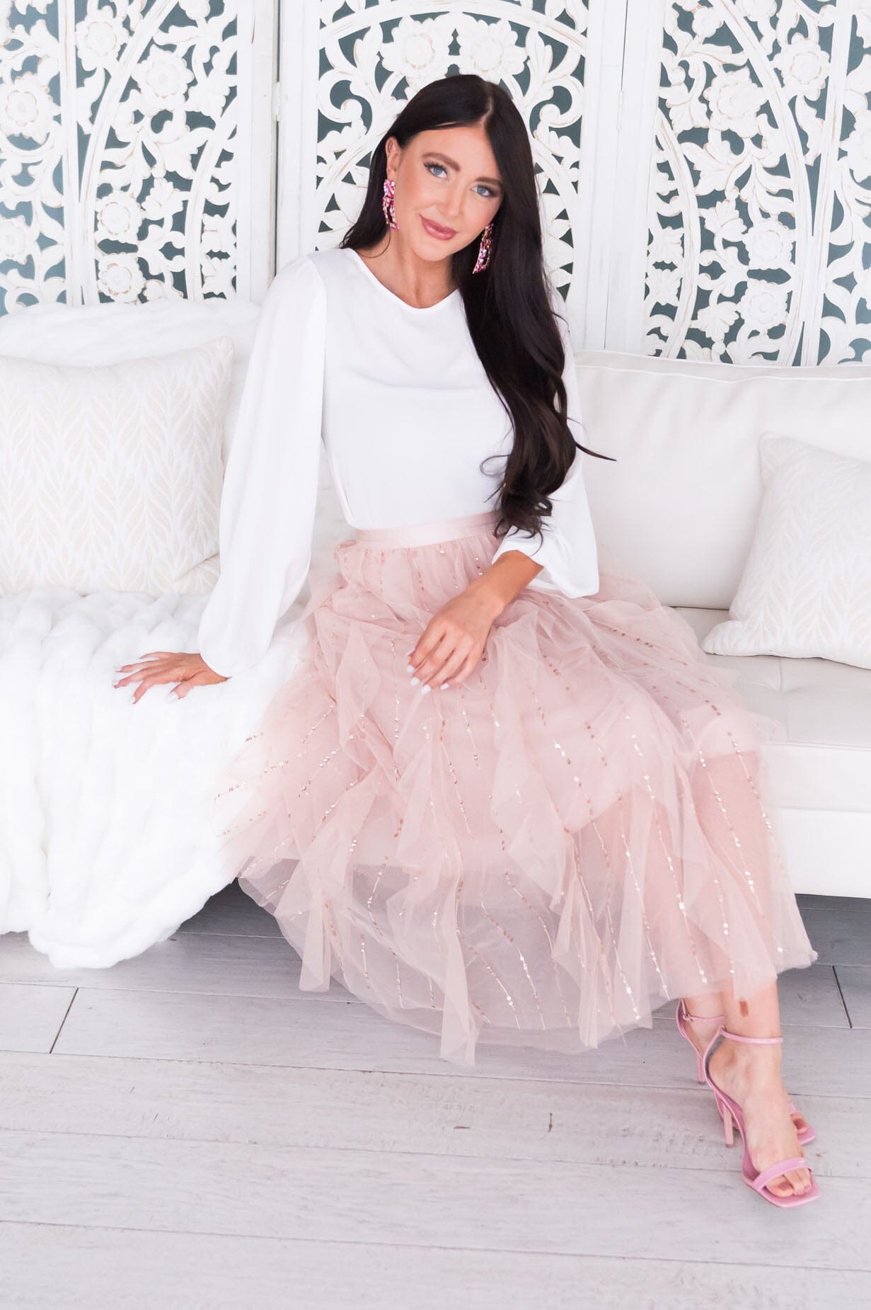 May All Your Dreams Come True Modest Tulle Skirt