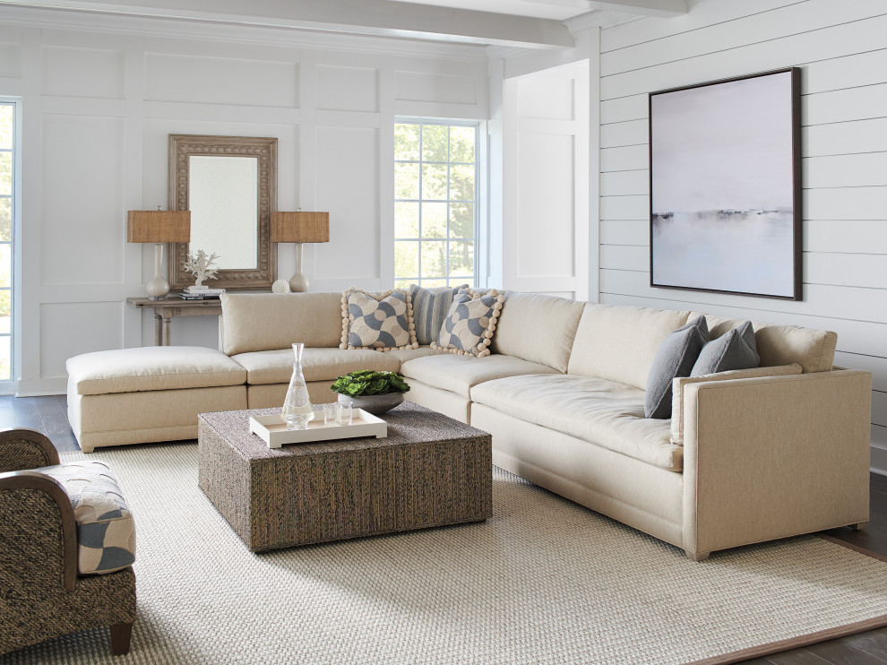 Colony Ottoman   Transitional   Footstools And Ottomans   by HedgeApple  Houzz