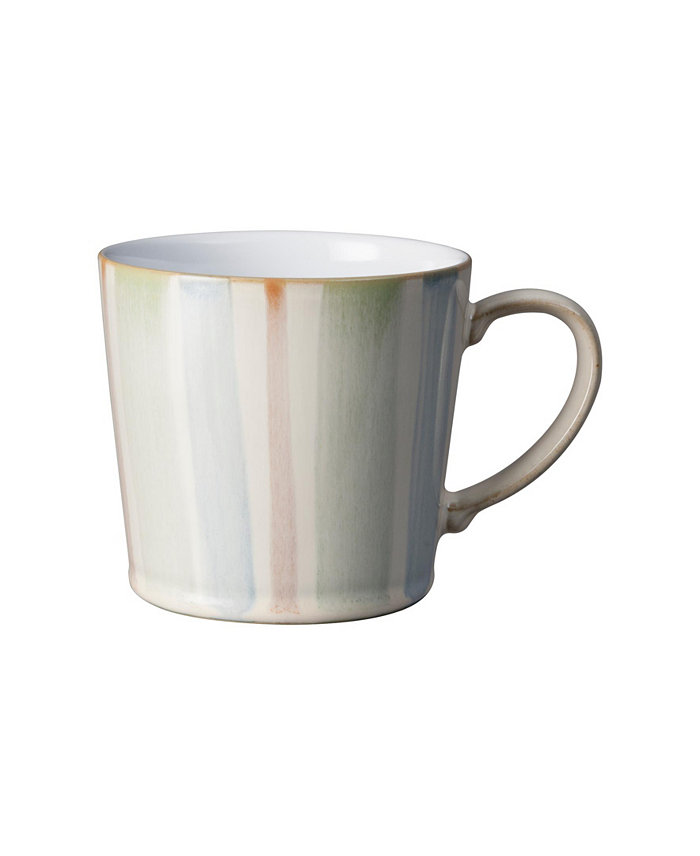 Denby Multi Stripe Painted Large Mug