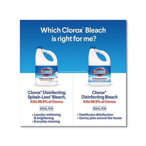 Clorox Regular Bleach with CloroMax Technology  CLO32260