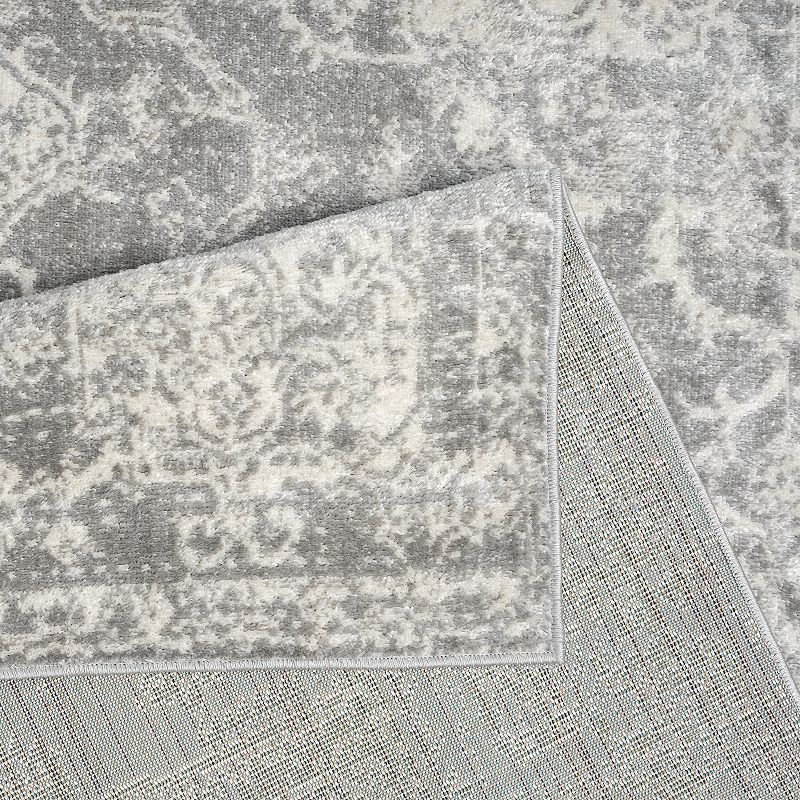 Madison Park Caroline Distressed Boho Medallion Woven Area Rug