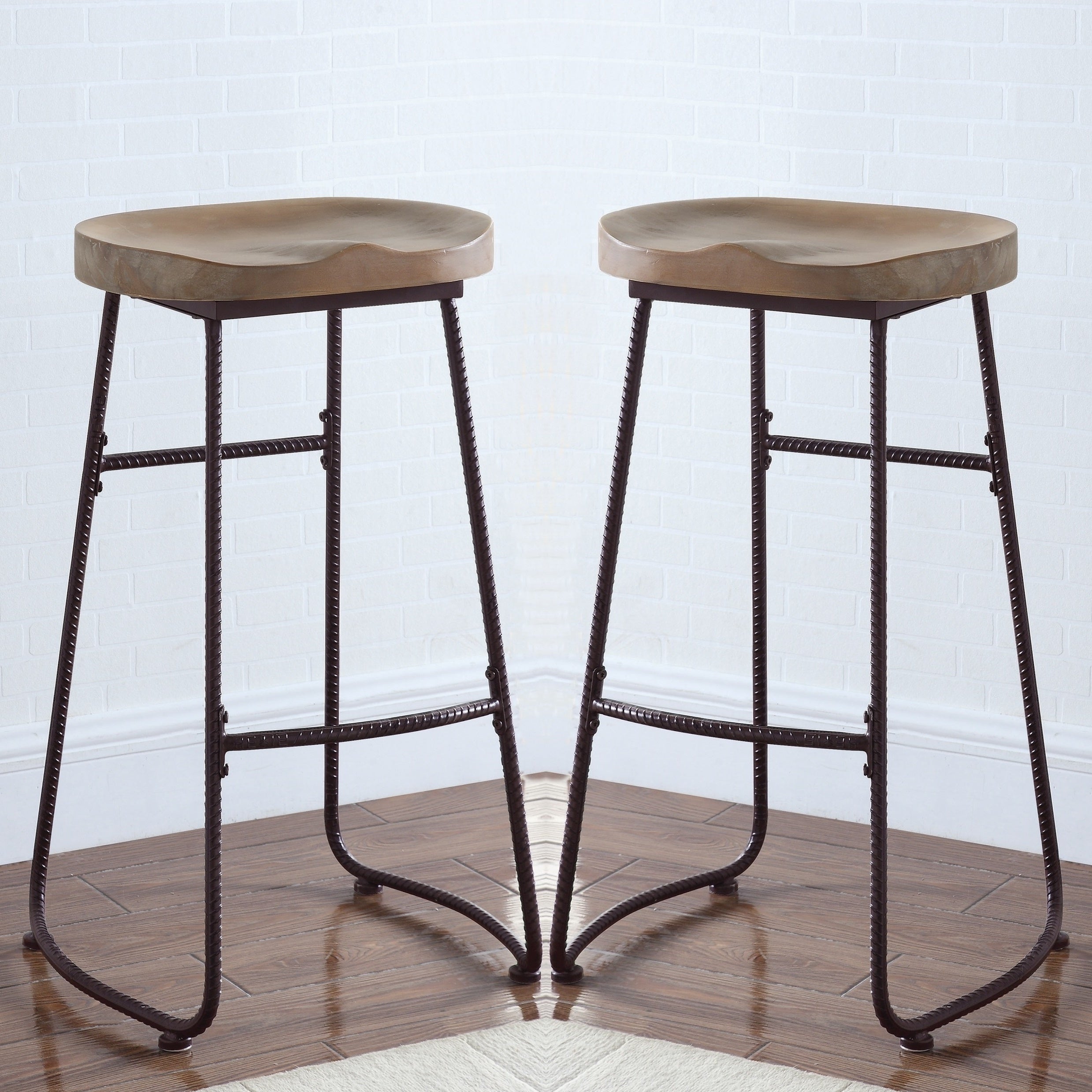 Industrial Rustic Design Bar Stool