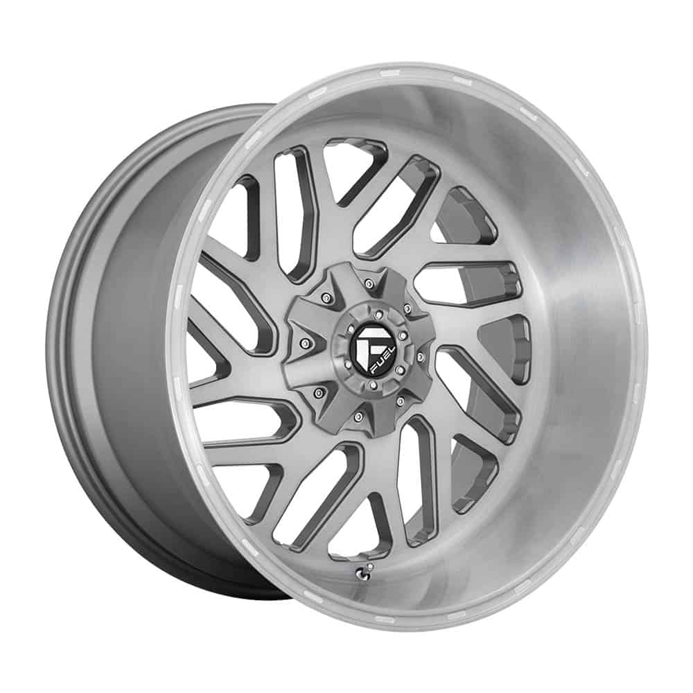 Fuel 1PC D715 TRITON PLATINUM D715 20X10 6X135/5.5 BRSH-GNMTL-TTC -19MM